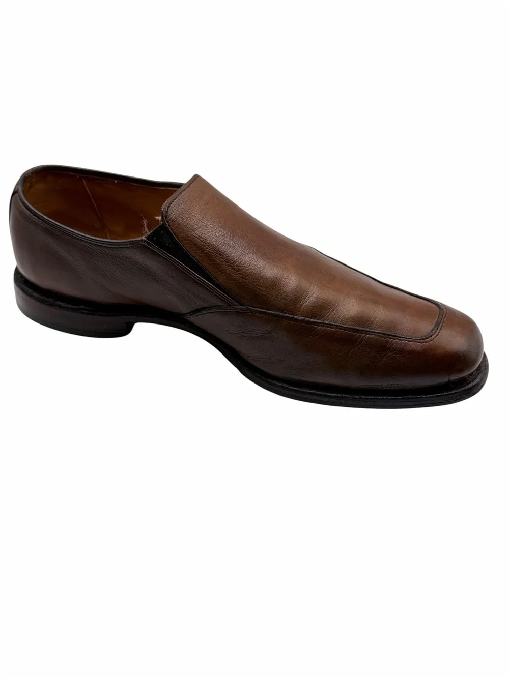 Allen Edmonds Milford Slip-On Dress Shoes Brown Leather Men’s 10D USA